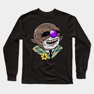 Chuck Flowers Long Sleeve T-Shirt